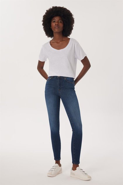 Jamy Women's Jean Pants Loren Blue Mid