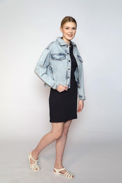 Cary Women's 100% Cotton Jean Jacket