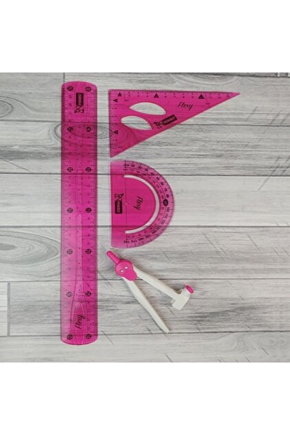 Mikro FLP-04 ESNEK CETVEL 4 LÜ PERGELLİ ÇİZİM SETİ - Fiyatı, Yorumları