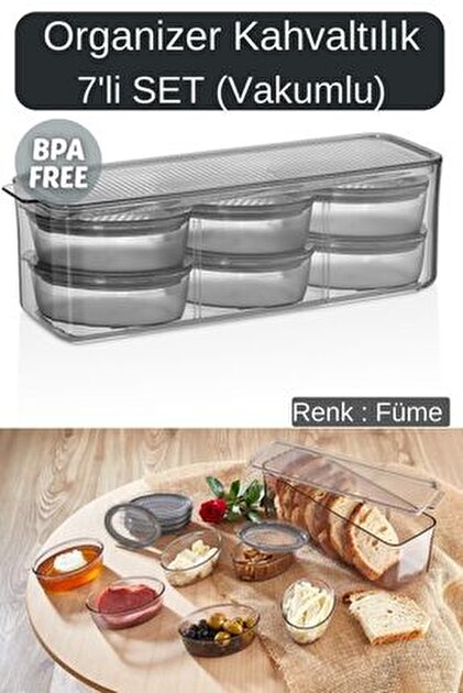 Vip Ahmet Vp-258 Organizerli Kahvaltılık 7prc Bakı - Fiyatı, Yorumları