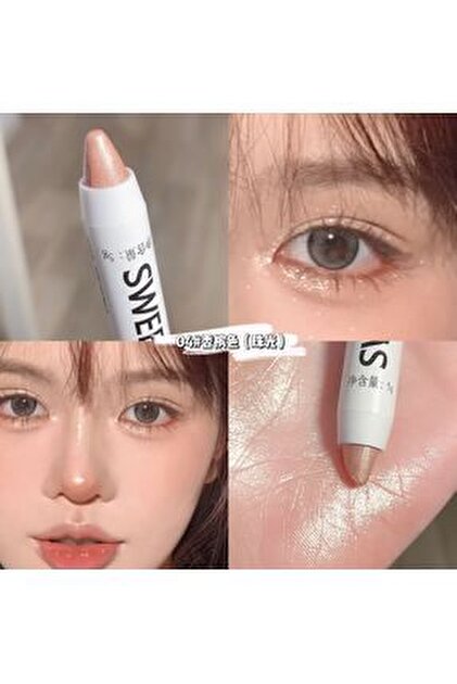 sweet mint Yüksek pigmentli ışıltılı kore kalem aydınlatıcı kalem