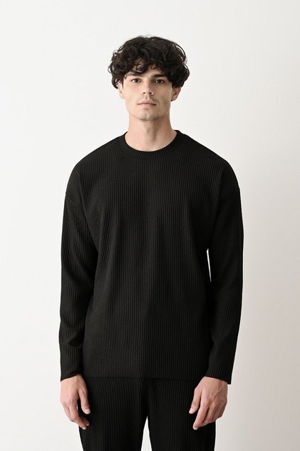 Men's Oversize Ribbed Sweatshirt