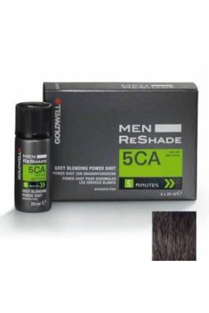 Men Reshade 5ca Erkeklere Özel Renklendirici Köpük Boya 4x20 Ml