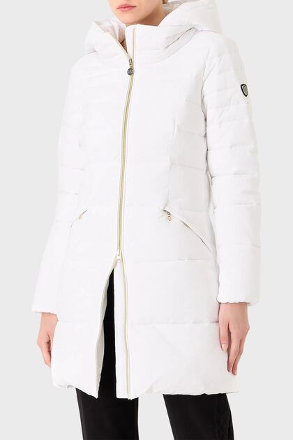 Çıkarılabilir Kapüşonlu CALIDUM7 Dolgulu Regular Fit Uzun Şişme Mont MONT 6RTL01 TNDAZ 110