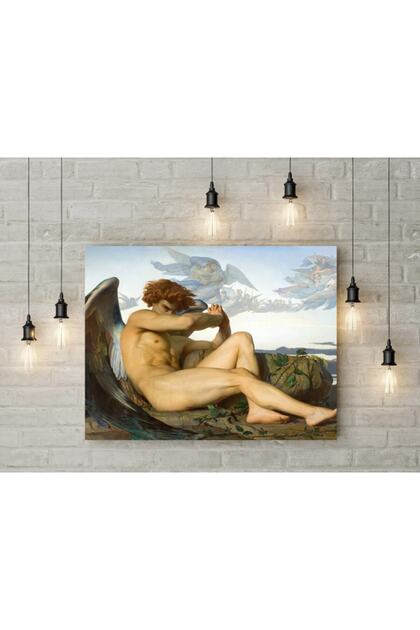 Alexandre Cabanel - Fallen Angel Kanvas Tablo