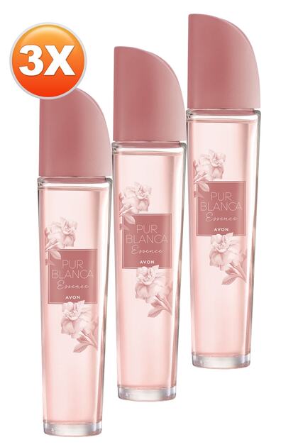 AVON Pur Blanca Essence Kadın Parfüm Edt 50 Ml. Üçlü Set - 2