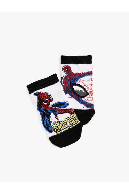 Set of 2 Spiderman Printed Socks Licensed
