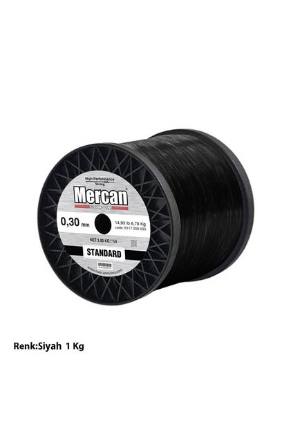 Standart 1 Kg Siyah Bobin Misina