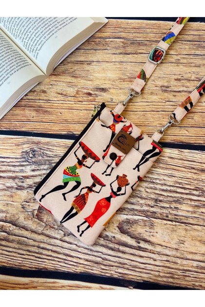 Phone Bag Wallet Passport Afra Women Pattern