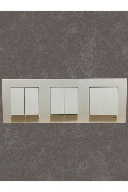 Karre Set of 3 2 Pieces Commutator 1 Piece Key 3 Piece Frame White