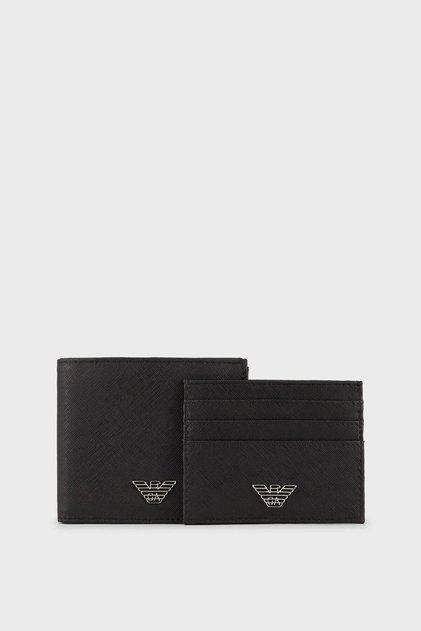Logo Wallet Set Men