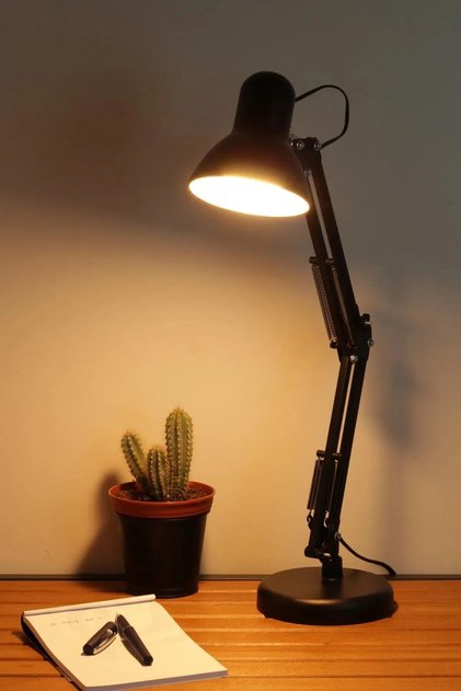 Table Lamp Acrobat Spring Metal 360 ° Angle Adjustable Movable Study Desk Lamp