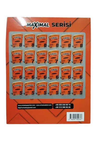 Artı Zeka Yayınları Artı Zeka 8. sınıf Matematik- B- Maximal Bire