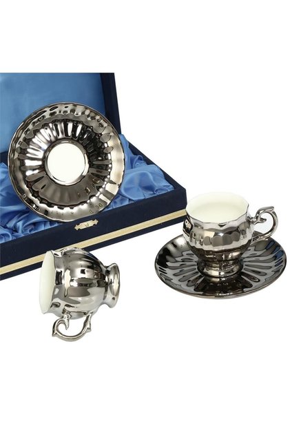 Side Platinum 2-Piece Coffee Cup Set Mtfk.0053