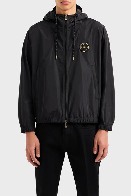 Water Resistant Hooded Coat Men's COAT 3D1BG8 1NMPZ 0999