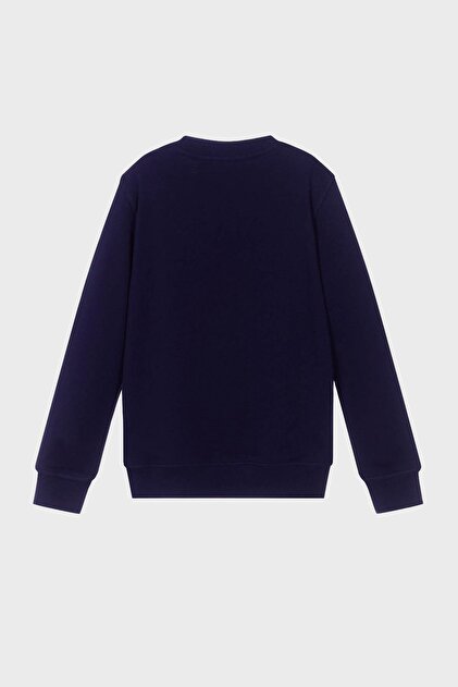 Kenzo Pamuklu Bisiklet Yaka Çocuk Sweat SWEAT K25704/868 ELECTRIC