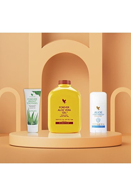 Forever Living Seti - Deodorant-diş Macunu-aleo Vera Gell Üçlü