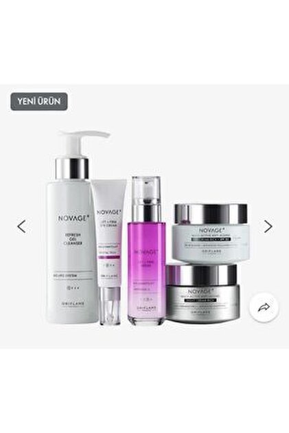 Oriflame Novage Plus Wrinkle Smooth Cilt Bakım Seti - Fiyatı