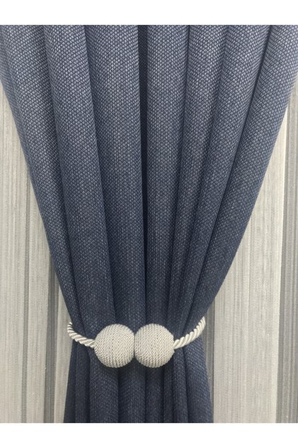 Încuietoare magnetică pentru perdea, gri deschis, accesoriu pentru perdea