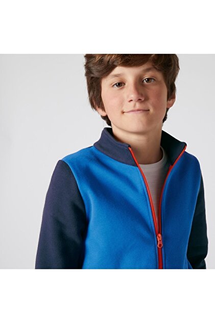 Decathlon Domyos Kids Tracksuit Set Blue Warmy Zip- Trendyol