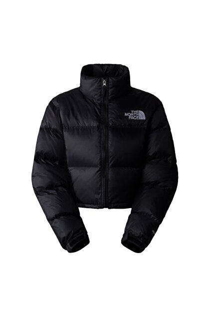 The North Face W Nuptse Short Jacket Kadin Siyah Ceket