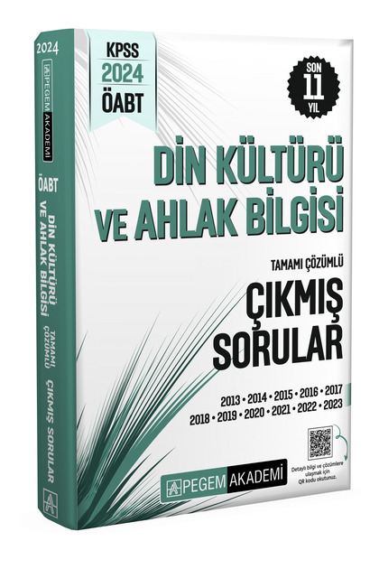 Pegem Akademi Yayıncılık 2024 KPSS ÖABT Din Kültürü ve Ahlak