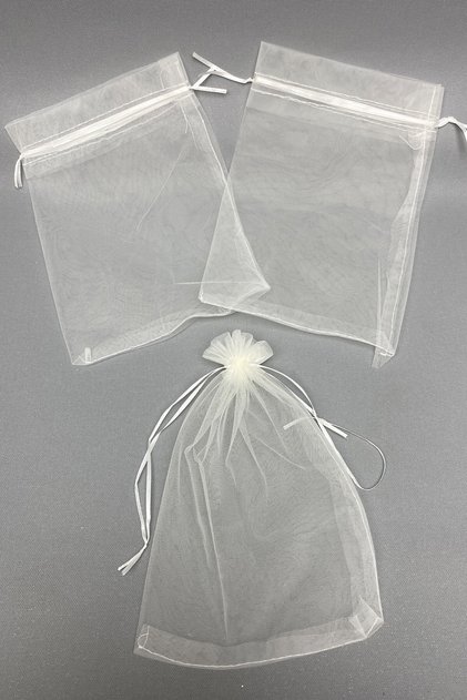 Yasin Boy Husă transparentă din tul 10 bucăți (18*27 cm)