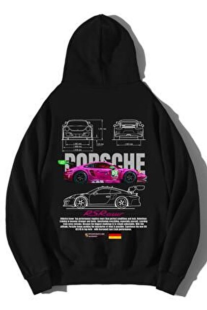 BRZ COLLECTION Unisex Oversize Ferrari 812 Superfast Hoodie