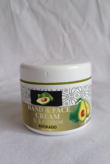 Hand and Face Cream Avocado 120g for Moisturized, Radiant, and Soft Skin