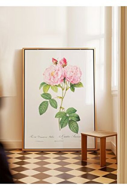 ARTHOUSECOLLECTIVE Beyaz Zambak Poster - Pierre J.r. - Botanik