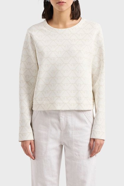 Cotton Relaxed Fit Crew Neck Sweat SWEAT 3D2M6H 1JHSZ F126