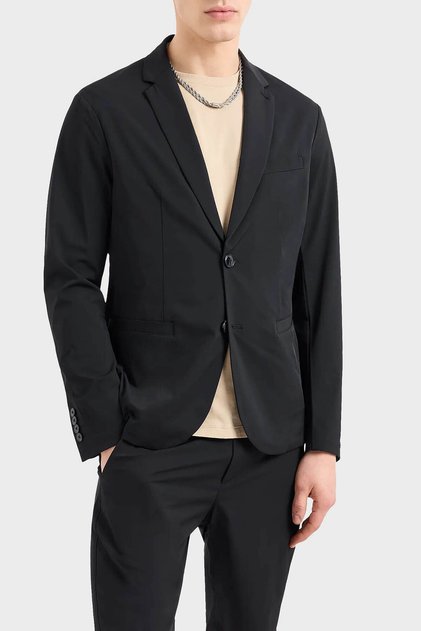 Regular Fit Buttoned Blazer Jacket Men's JACKET 8NZG49 ZNYZZ 1200