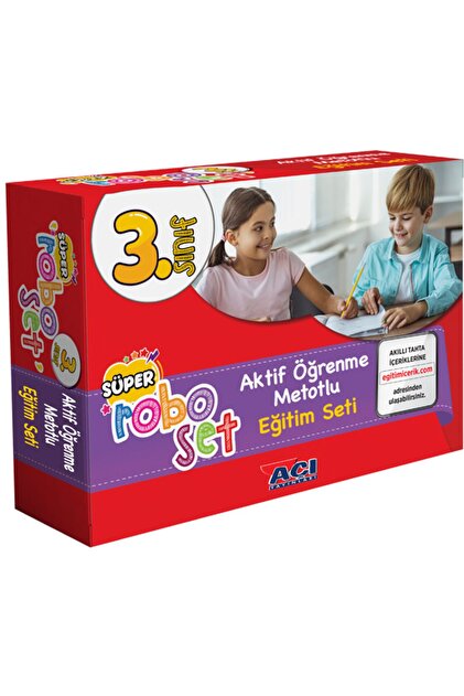 Bilgiseli Yayınları 3.Sınıf Bilgiseli Yayınları Süper ROBOSET