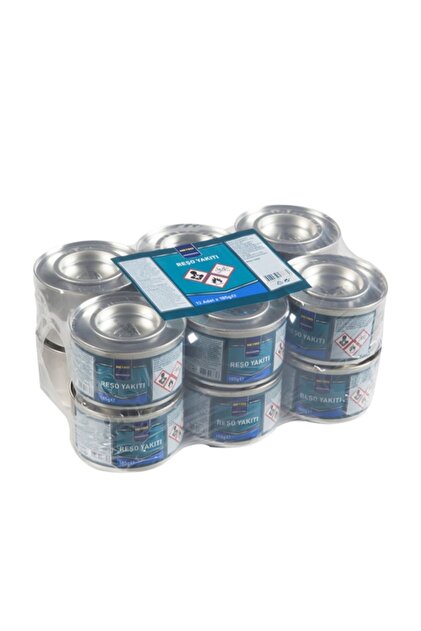 Rio SU70 ブルー METRO Professional Jel Yakıt Reşo Yakıtı 185 g x 12 Adet BURFEZ