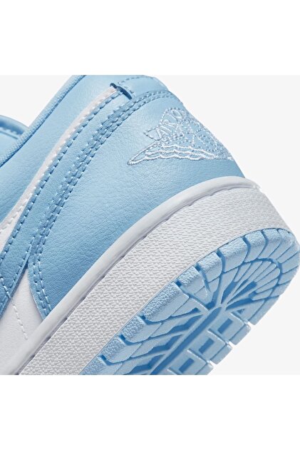 NIKE AIR JORDAN 1 LOW WMNS 23.5 水色 Nike Air Jordan 1 Low Aluminum (w) Kadın Spor Ayakkabı - Fiyatı