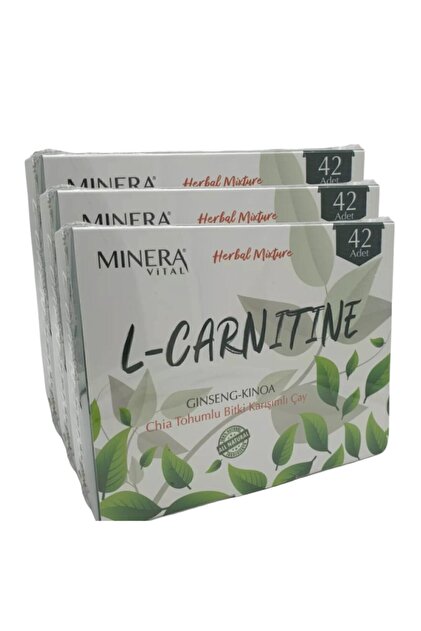 Minera L-carnitine Ginseng Quinoa Mixed Tea 3 Boxes- Trendyol