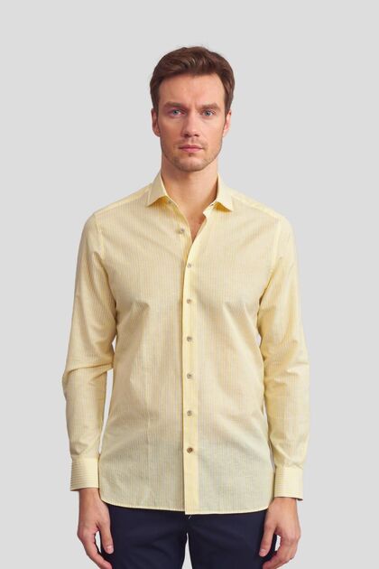 Linen Striped Men's Shirt