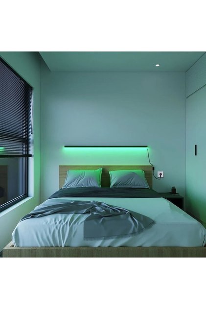 Uzaktan Kumandalı Aplik Gece Lambası Rgb 256 Renk Led Işık