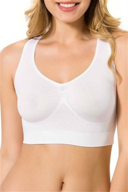 4001 Sports Bustier White