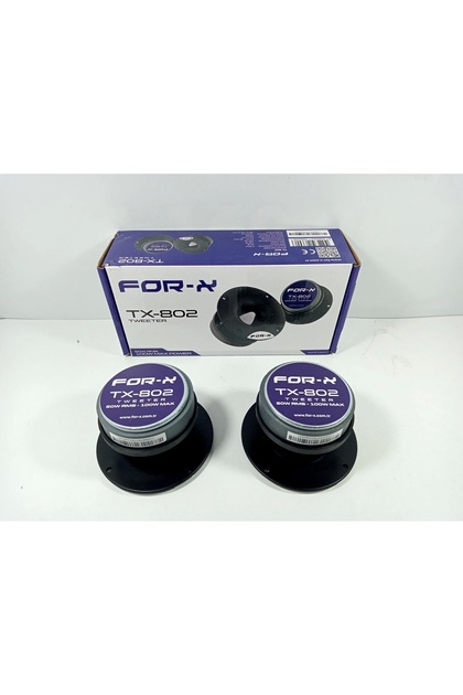 For-X Dome Tweeter - 100w 50rms Tiz - Tx-802 10cm Dome Tweeter