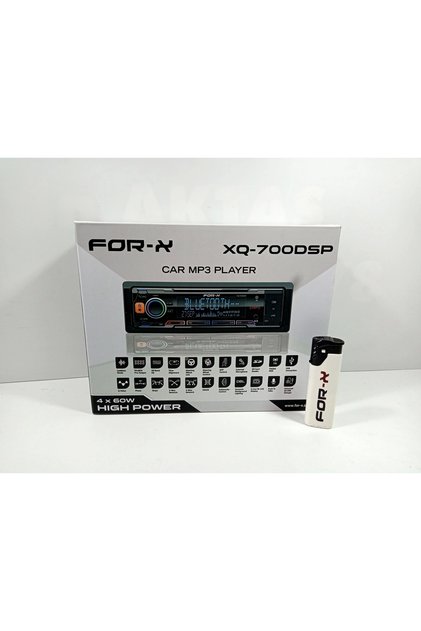 Teyp – For-x Xq-700dsp 4x60w – 8 Kanal 4 Amfi Çıkışlı Tesisat Teybi
