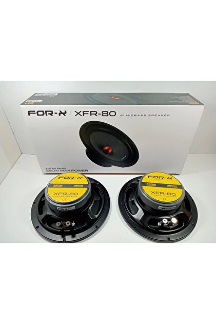 For-X Midbass 20cm – Xfr-80 360w 180rms 20cm Midbass Hoparlör