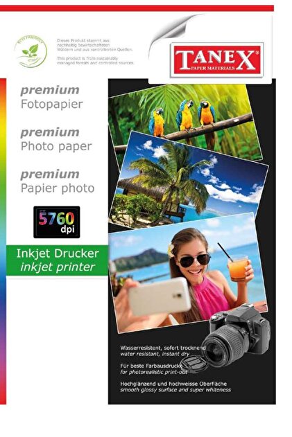 Tanex FOTOĞRAF KAĞIDI A4 240g 20 Lİ HC240G-20 - Fiyatı, Yorumları