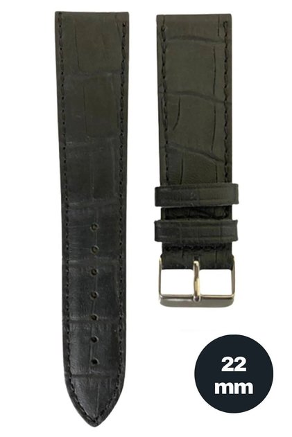 Leather Strap Cord 22 Mm Casio Mtp-1374l Compatible