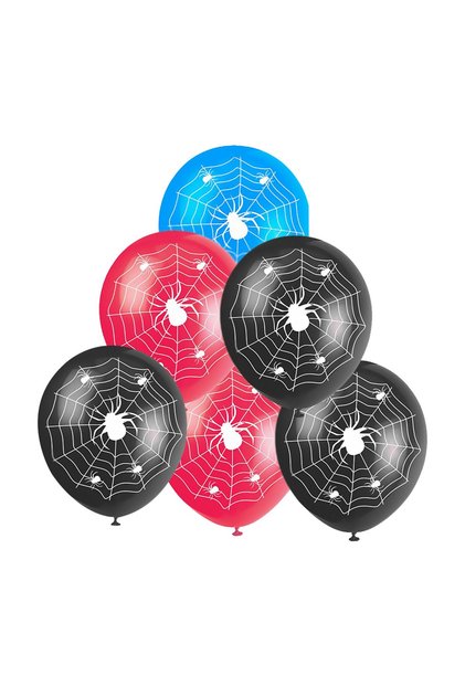 Spiderman Örümcek Ağı Balonları