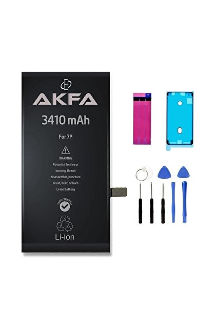 Genel Markalar Iphone 7 Plus Telefon Batarya- 3410 Mah Tamir Seti