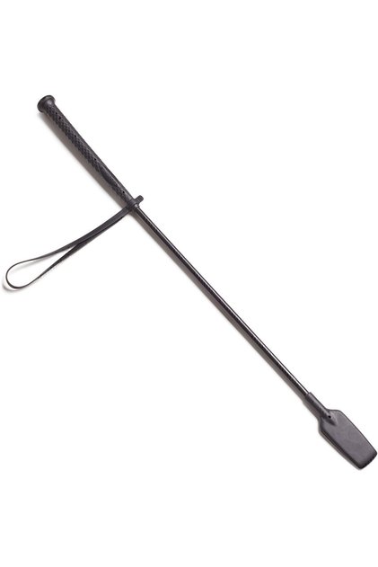 Fouganza Binicilik Kamçısı - Siyah - 58 Cm - 500