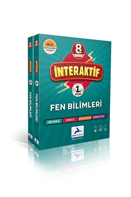Paraf Yayınları PARAF YAYINLARI 8 SINIF LGS İNTERAKTİF 2 MODÜL FEN