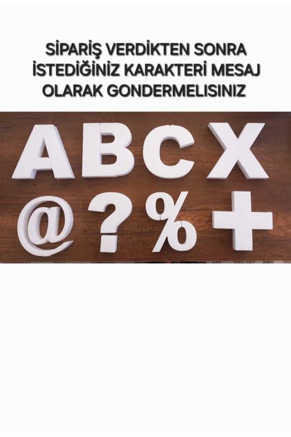 STRAFOR HARF, RAKAM VE ÖZEL KARAKTERLER