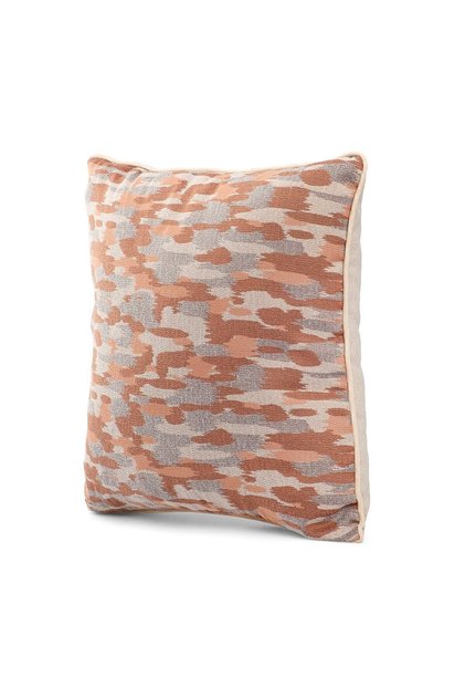 Special Design 43x43 Woven Throw Pillow Cover with Piping Hidden Zipper Decorative Living Room